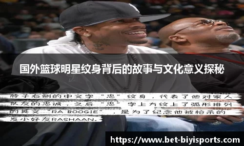 国外篮球明星纹身背后的故事与文化意义探秘